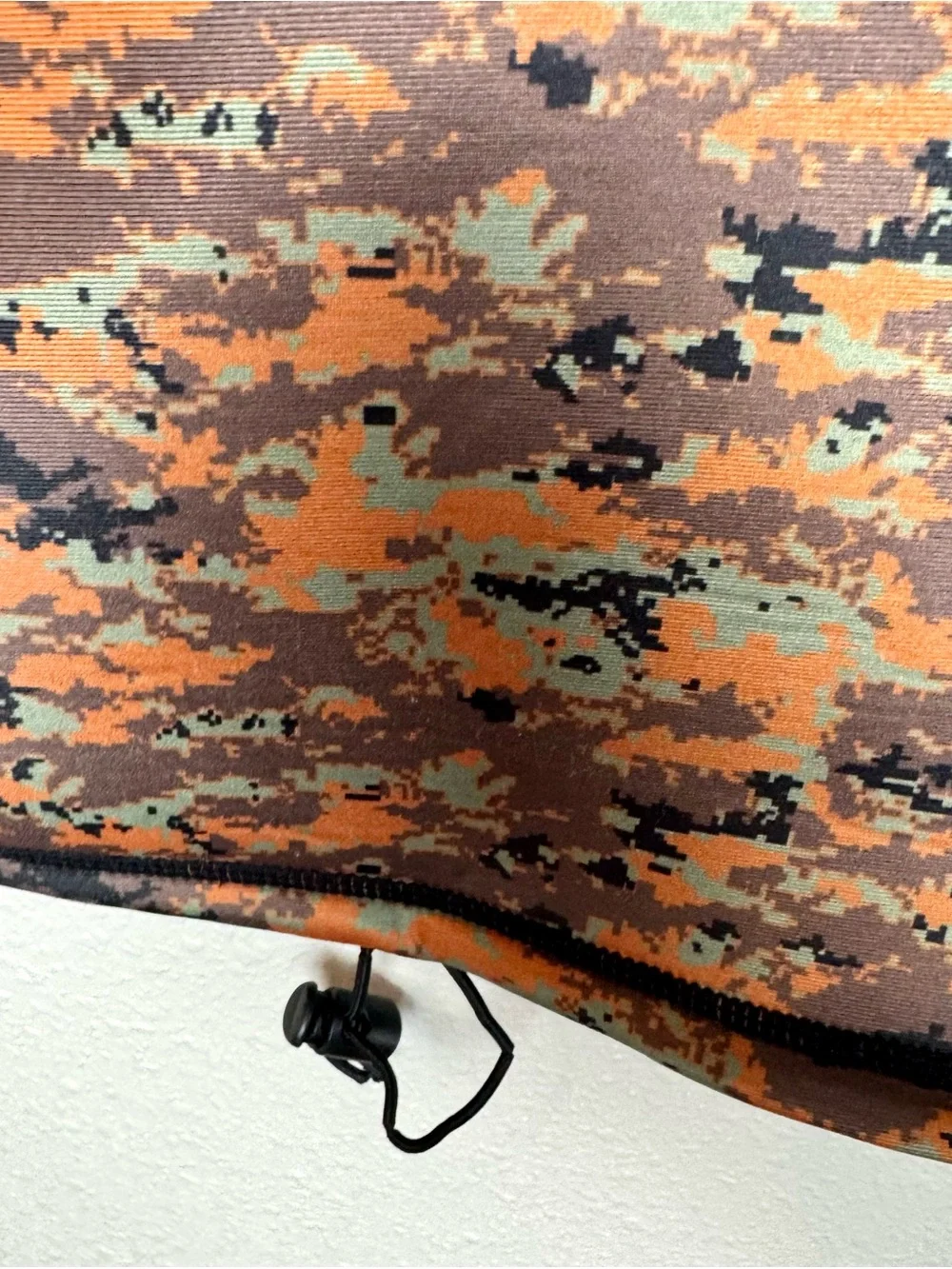 IST ProLine Camouflage Spearfishing Rash Guard Top Hood Tough-Tex Chest Pad Sm